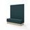 Modulsofa Snake 150 sokkel sh 43 høy rygg