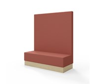 Modulsofa Snake 150 sokkel sh 43 høy rygg