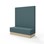 Modulsofa Snake 150 sokkel sh 43 høy rygg