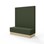 Modulsofa Snake 150 sokkel sh 43 høy rygg