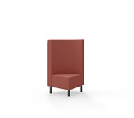 Modulsofa Snake hjørne 90° metallben sh 43 medium rygg