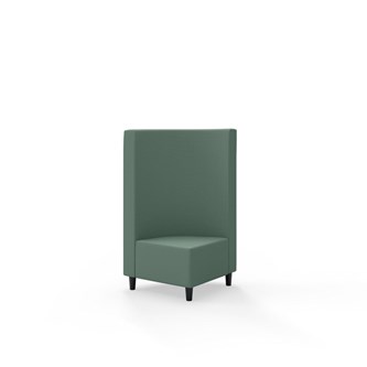 Modulsofa Snake hjørne 90° treben sh 37,5 medium rygg