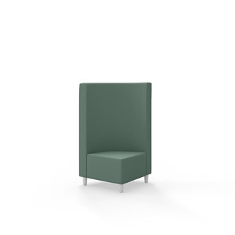 Modulsofa Snake hjørne 90° treben sh 37,5 medium rygg