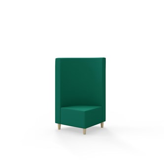 Modulsofa Snake hjørne 90° treben sh 37,5 medium rygg