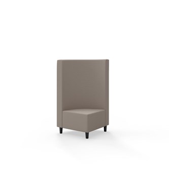 Modulsofa Snake hjørne 90° treben sh 37,5 medium rygg