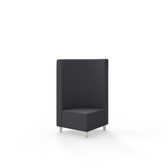 Modulsofa Snake hjørne 90° treben sh 37,5 medium rygg