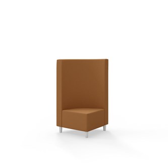 Modulsofa Snake hjørne 90° treben sh 37,5 medium rygg