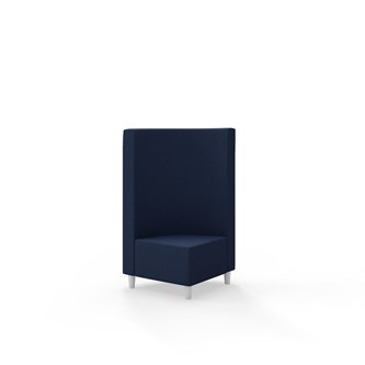 Modulsofa Snake hjørne 90° treben sh 37,5 medium rygg