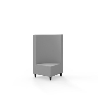 Modulsofa Snake hjørne 90° treben sh 37,5 medium rygg