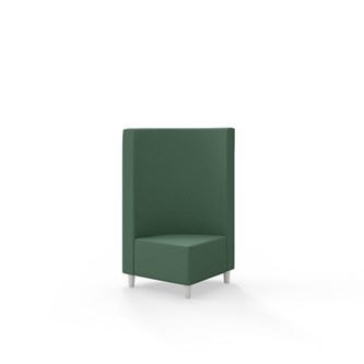 Modulsofa Snake hjørne 90° treben sh 37,5 medium rygg