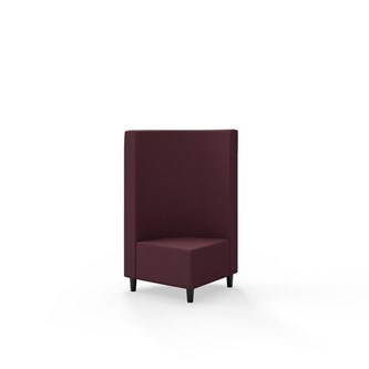 Modulsofa Snake hjørne 90° treben sh 37,5 medium rygg