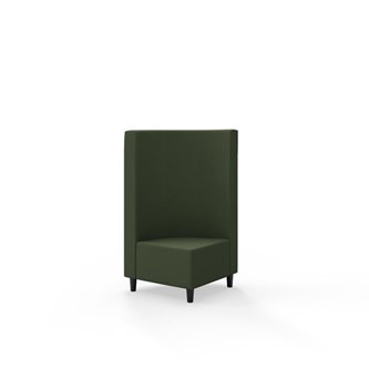 Modulsofa Snake hjørne 90° treben sh 37,5 medium rygg