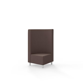 Modulsofa Snake hjørne 90° treben sh 37,5 medium rygg