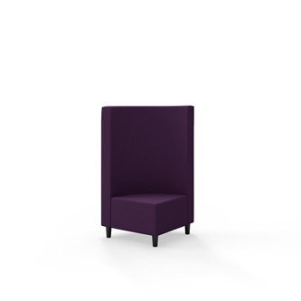 Modulsofa Snake hjørne 90° treben sh 37,5 medium rygg