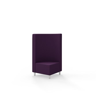 Modulsofa Snake hjørne 90° treben sh 37,5 medium rygg