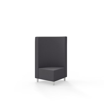 Modulsofa Snake hjørne 90° treben sh 37,5 medium rygg