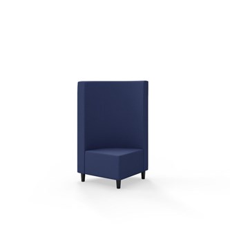 Modulsofa Snake hjørne 90° treben sh 37,5 medium rygg