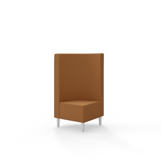 Modulsofa Snake hjørne 90° treben sh 43 medium rygg