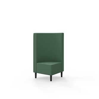 Modulsofa Snake hjørne 90° treben sh 43 medium rygg