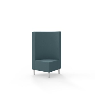 Modulsofa Snake hjørne 90° treben sh 43 medium rygg