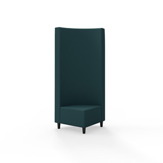 Modulsofa Snake hjørne 90° treben sh 37,5 høy rygg