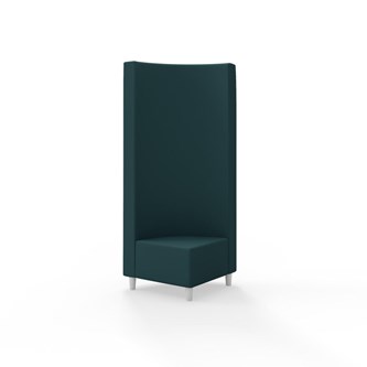 Modulsofa Snake hjørne 90° treben sh 37,5 høy rygg