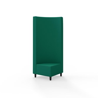 Modulsofa Snake hjørne 90° treben sh 37,5 høy rygg