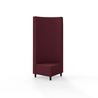 Modulsofa Snake hjørne 90° treben sh 37,5 høy rygg