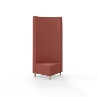 Modulsofa Snake hjørne 90° treben sh 37,5 høy rygg