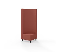 Modulsofa Snake hjørne 90° treben sh 37,5 høy rygg