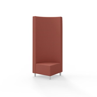 Modulsofa Snake hjørne 90° treben sh 37,5 høy rygg