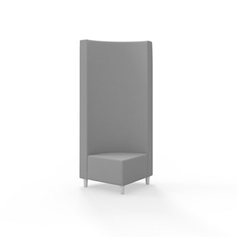 Modulsofa Snake hjørne 90° treben sh 37,5 høy rygg