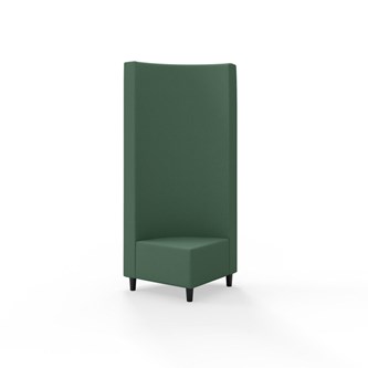 Modulsofa Snake hjørne 90° treben sh 37,5 høy rygg