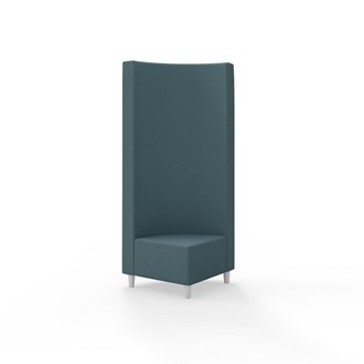 Modulsofa Snake hjørne 90° treben sh 37,5 høy rygg