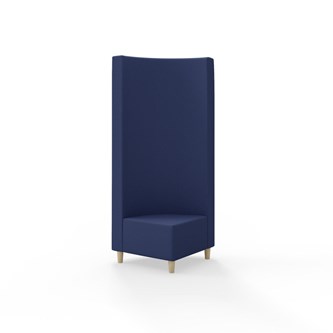 Modulsofa Snake hjørne 90° treben sh 37,5 høy rygg