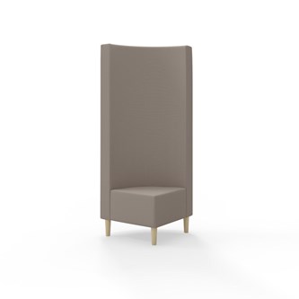 Modulsofa Snake hjørne 90° treben sh 43 høy rygg