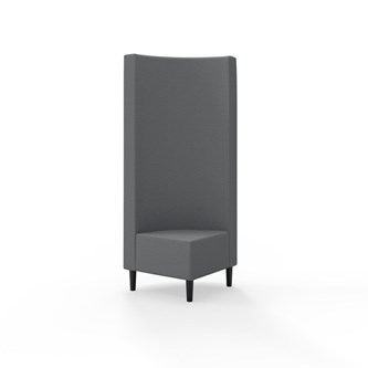 Modulsofa Snake hjørne 90° treben sh 43 høy rygg