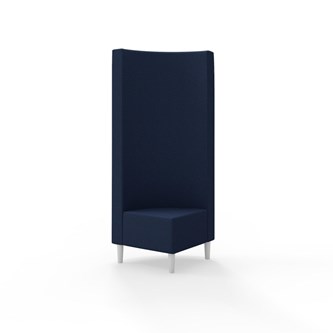 Modulsofa Snake hjørne 90° treben sh 43 høy rygg