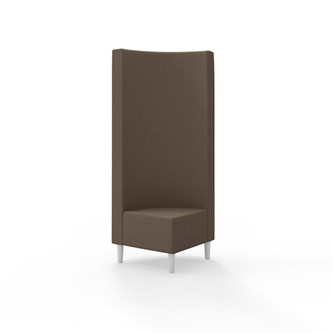 Modulsofa Snake hjørne 90° treben sh 43 høy rygg