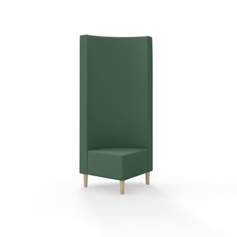 Modulsofa Snake hjørne 90° treben sh 43 høy rygg