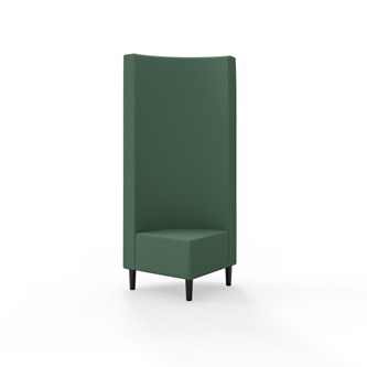 Modulsofa Snake hjørne 90° treben sh 43 høy rygg