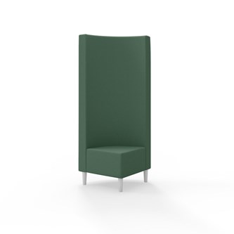 Modulsofa Snake hjørne 90° treben sh 43 høy rygg