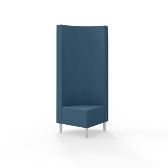 Modulsofa Snake hjørne 90° treben sh 43 høy rygg