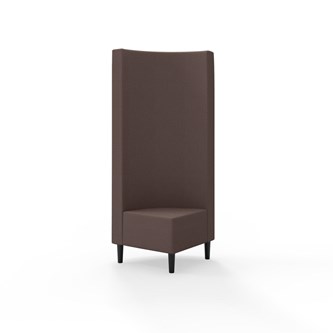 Modulsofa Snake hjørne 90° treben sh 43 høy rygg