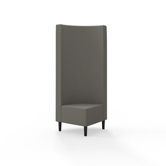 Modulsofa Snake hjørne 90° treben sh 43 høy rygg