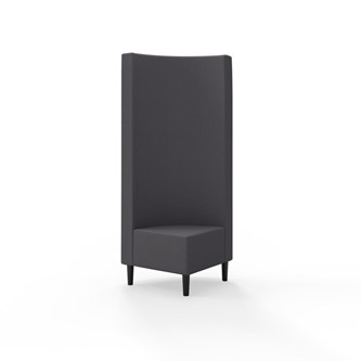 Modulsofa Snake hjørne 90° treben sh 43 høy rygg