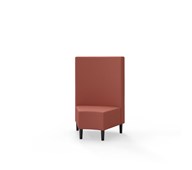 Modulsofa Snake hjørne 45° treben sh 43 medium rygg