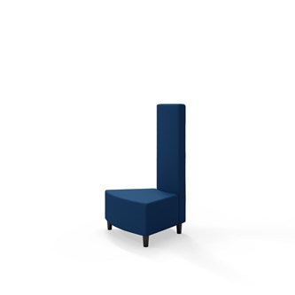 Modulsofa Snake innerhjørne 45° treben sh 37,5 medium rygg