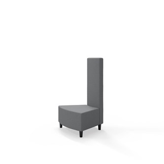 Modulsofa Snake innerhjørne 45° treben sh 37,5 medium rygg