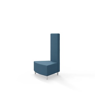 Modulsofa Snake innerhjørne 45° treben sh 37,5 medium rygg